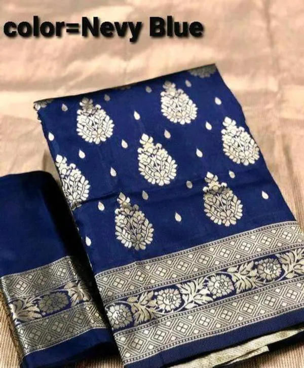 Dark_Blue_Woven_Kanjivaram_Silk_Saree_with_Saree_Cover
